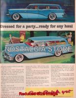 1956 Buick Advert - Retro Car Ads - The Nostalgia Store